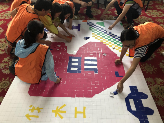 像素世界团建方案梦想无价,创意无限利用团队的智慧和五颜六色像素